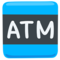 Atm Sign emoji on Messenger
